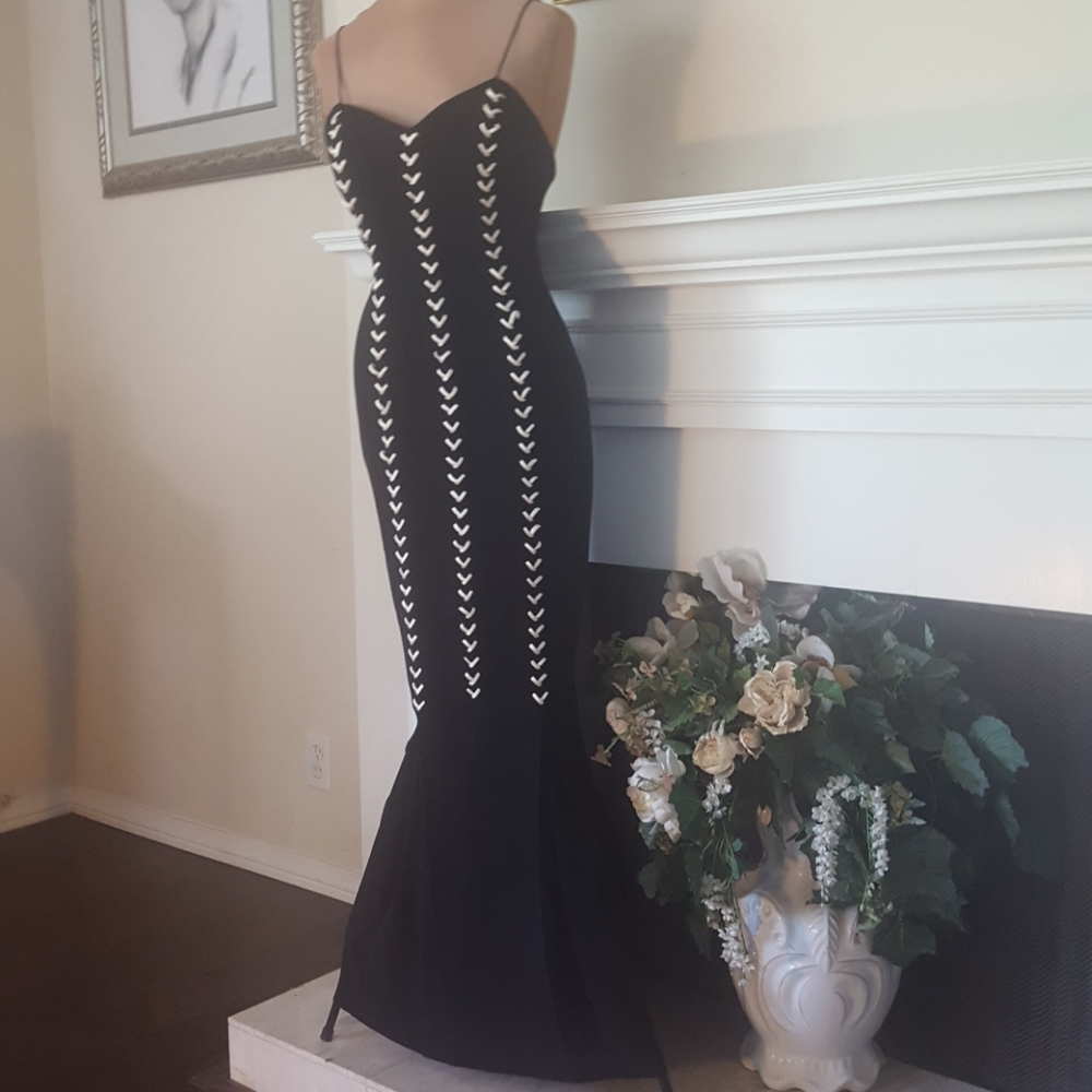 Black 1 of a kind dress